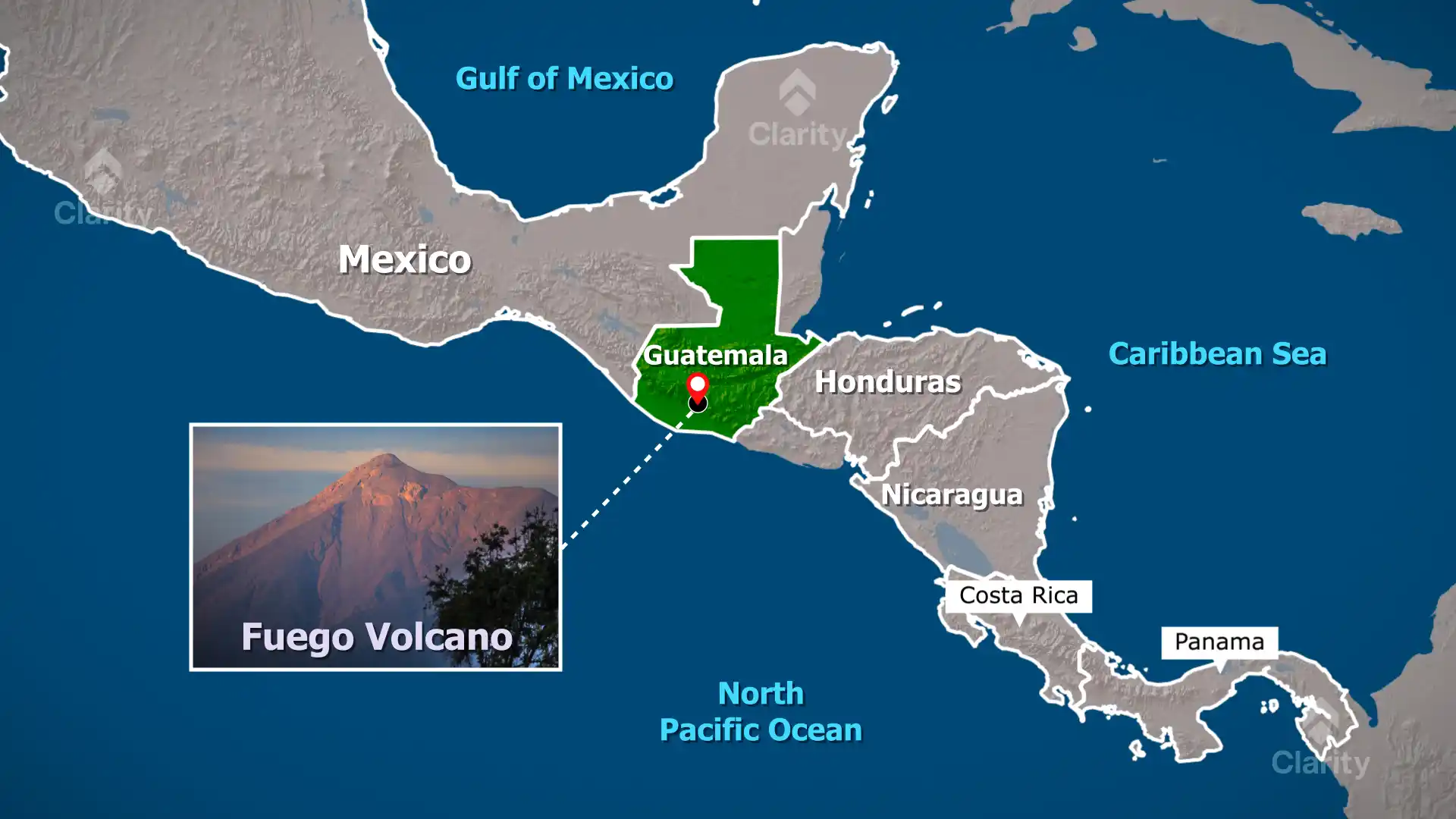 Fuego Volcano Erupts in Guatemala