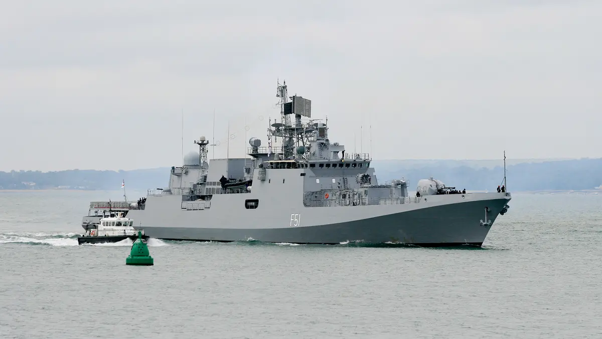 INS Trikand strengthens ties in the Indian Ocean