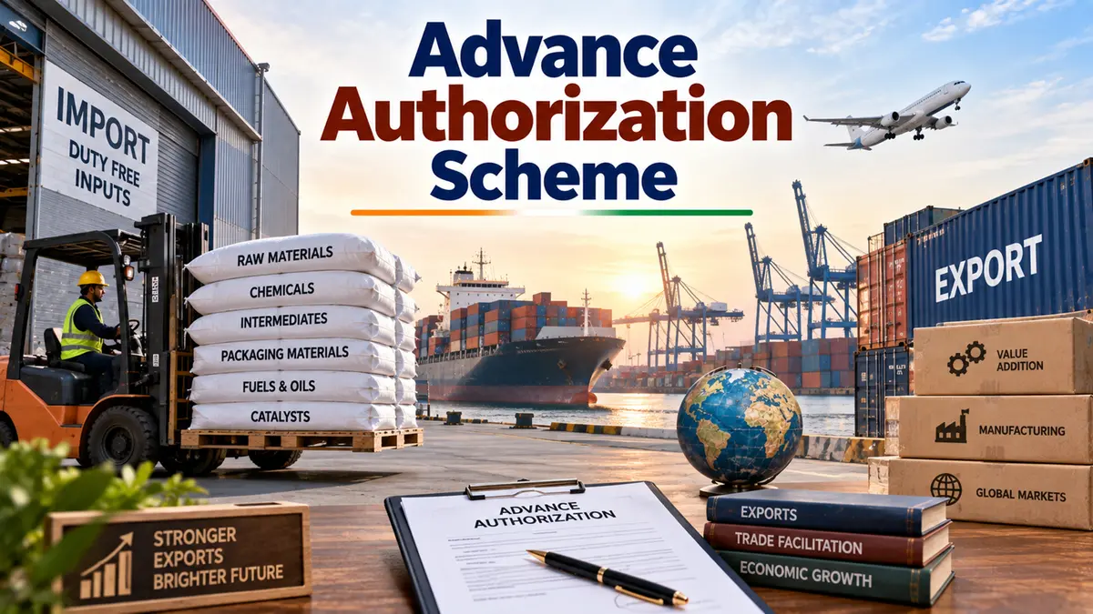 Advance Authorisation Scheme: Sugar Stock Limit Raised to 30 Days