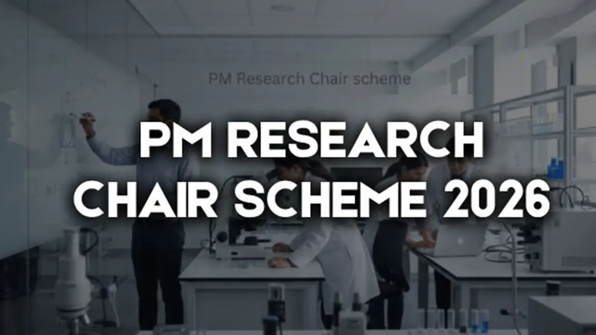Prime Minister Research Chair Scheme