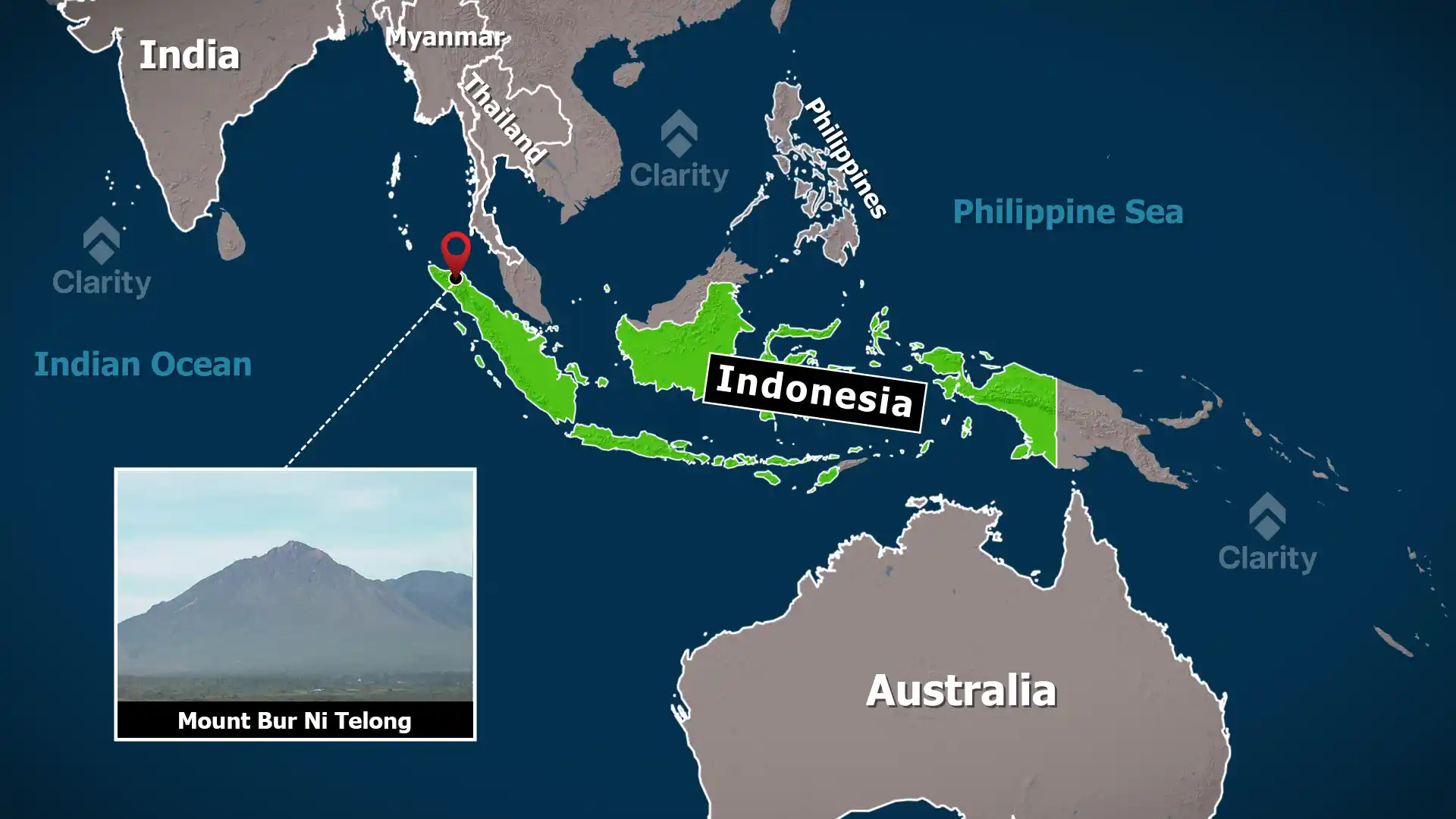 Mount Bur Ni Telong Volcano