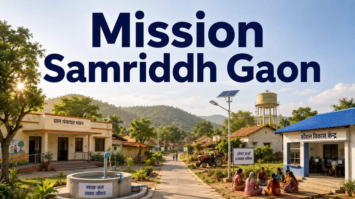Mission Samriddh Gaon: MP Pilot, Objectives & Key Features