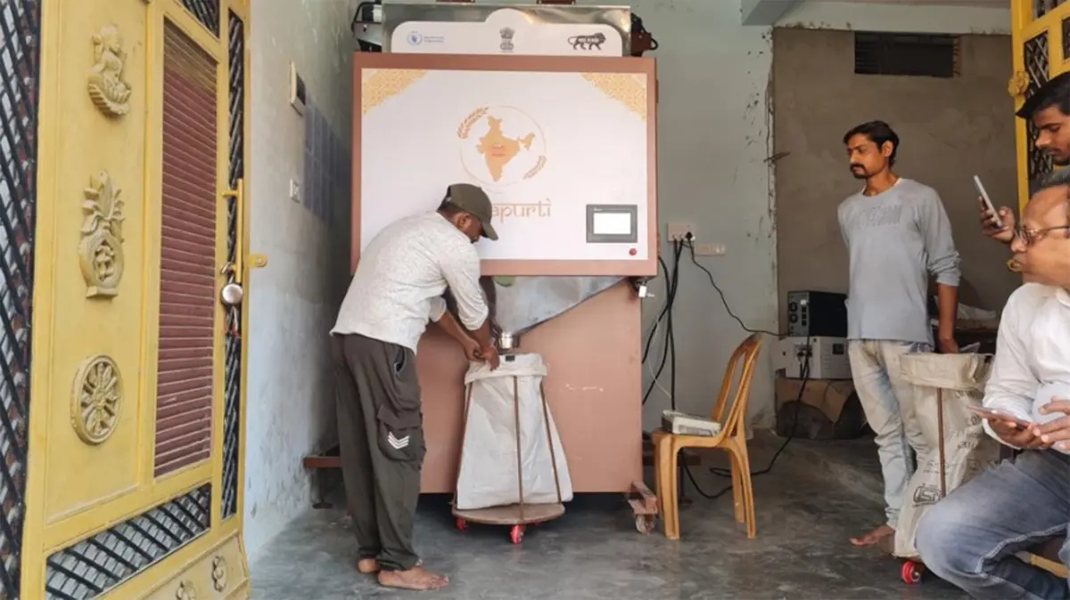 Grain ATM – The Annapurti Dispensing Machine