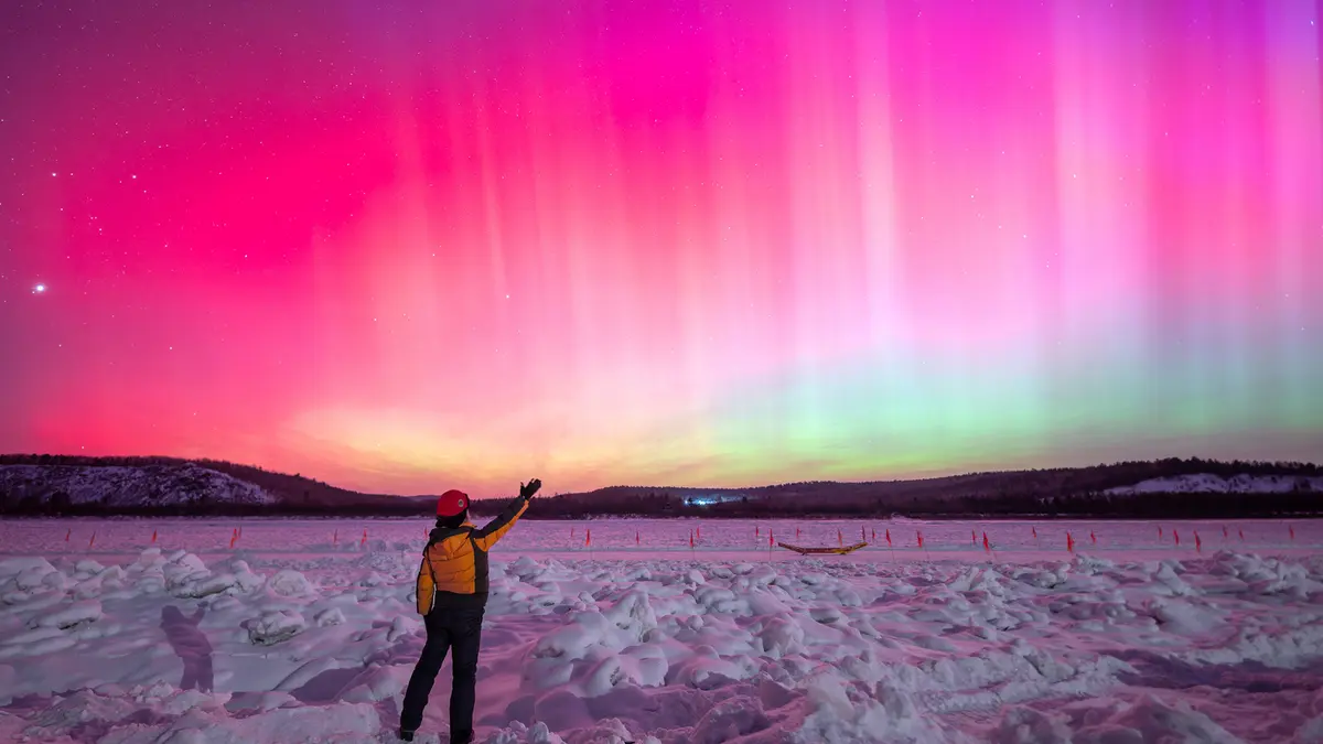 G4 Geomagnetic Storm Illuminates the Night Skies