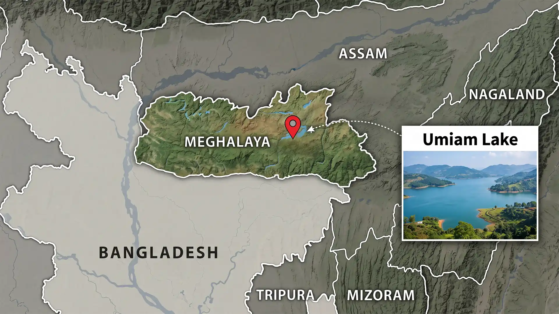 Meghalaya Drops Island From Umiam Lake Resort Plan