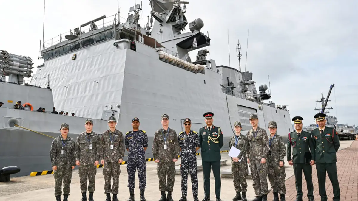 India and South Korea hold first bilateral naval exercise (IN‑RoKN)
