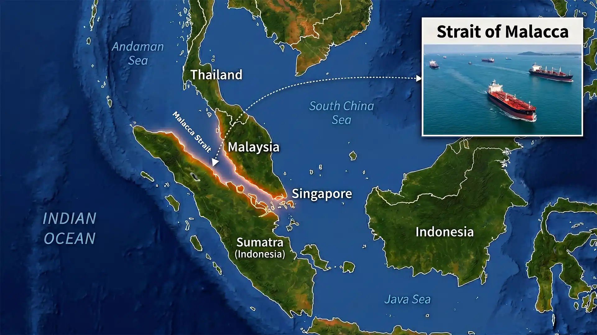 Strait of Malacca – the world’s busiest maritime corridor