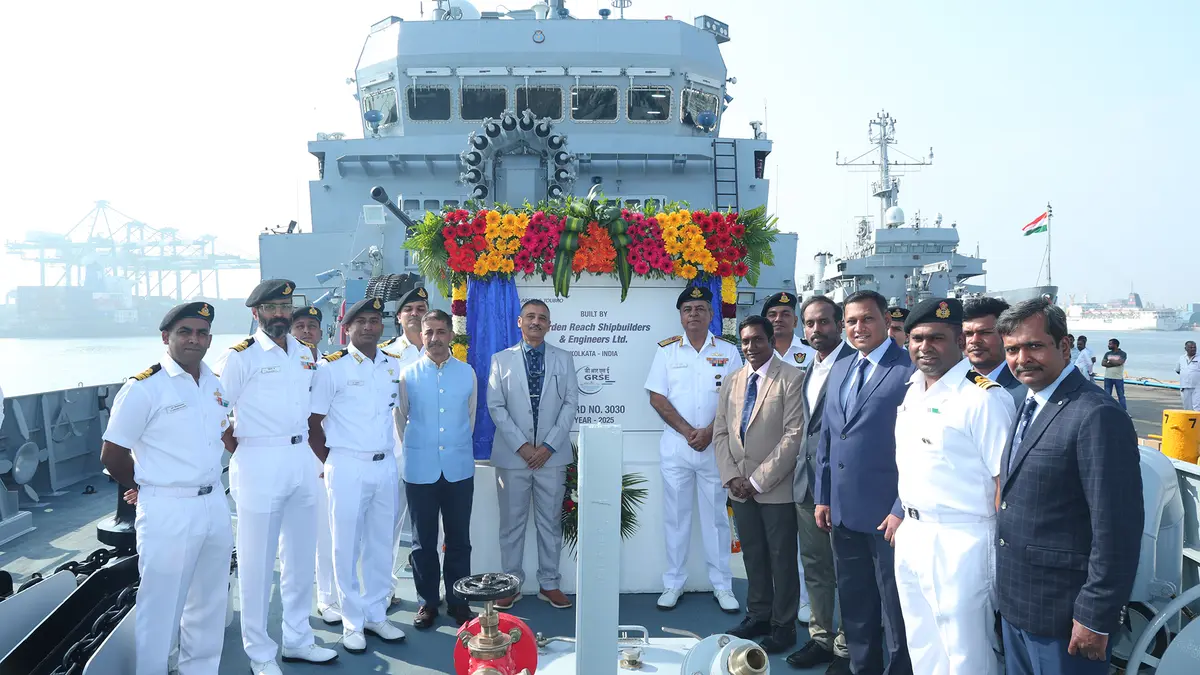 Indian Navy receives ASW ship ‘Anjadip’