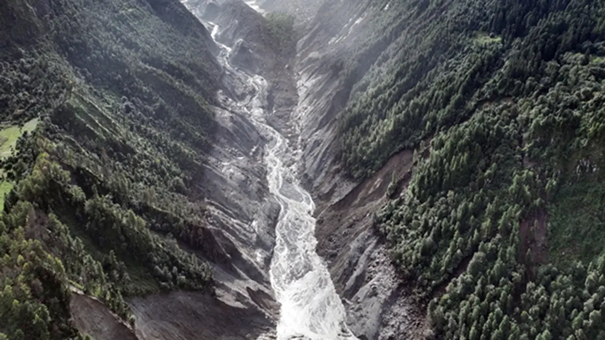 Tibet Barrier Lake: Flood Danger Near the Nepal Border