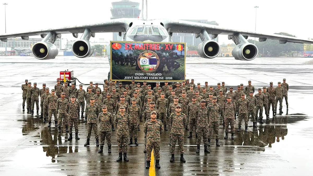 Exercise MAITREE-XV: India and Thailand Train Together
