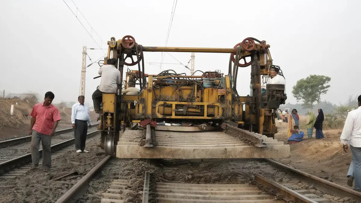 Plasser’s Quick Relaying System (PQRS) for Rail Track Renewal