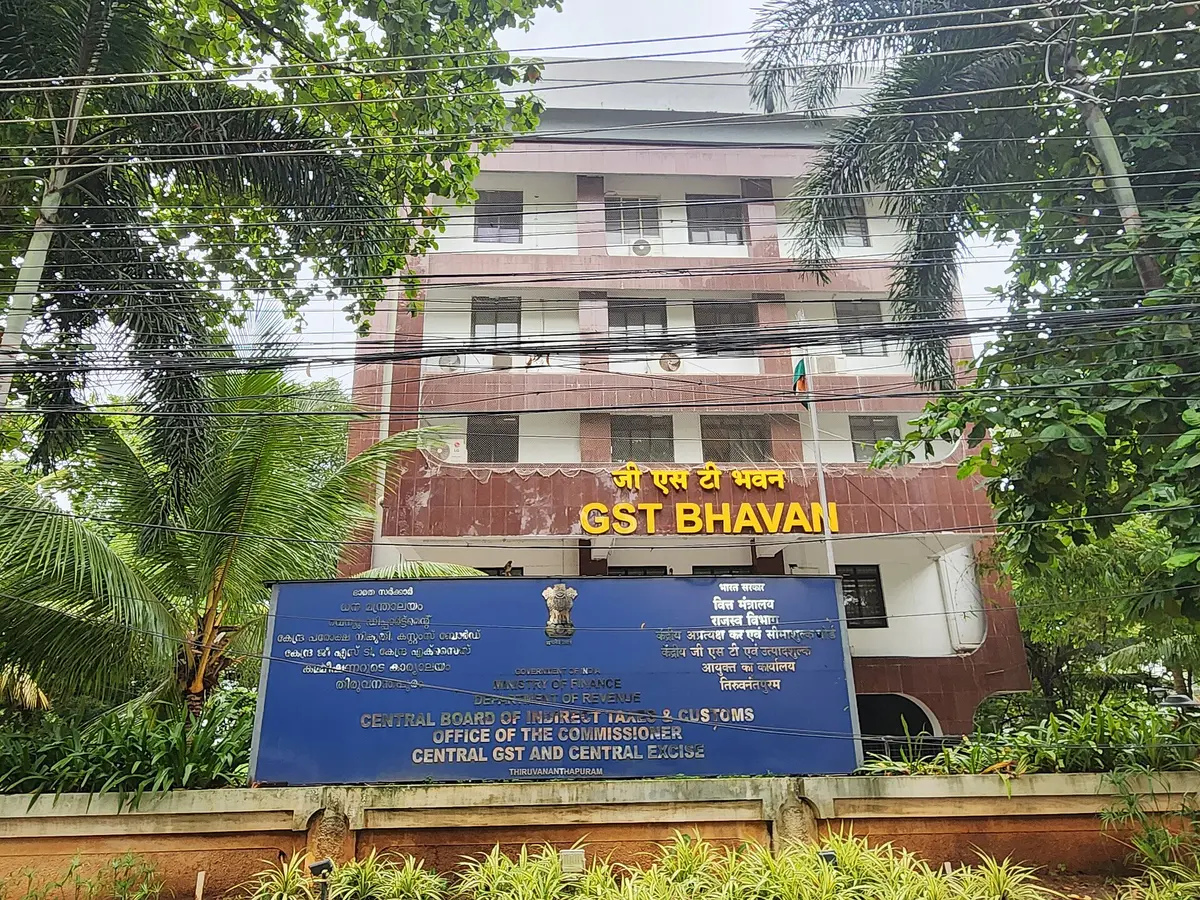 The GST Bhavan building in Thiruvananthapuram