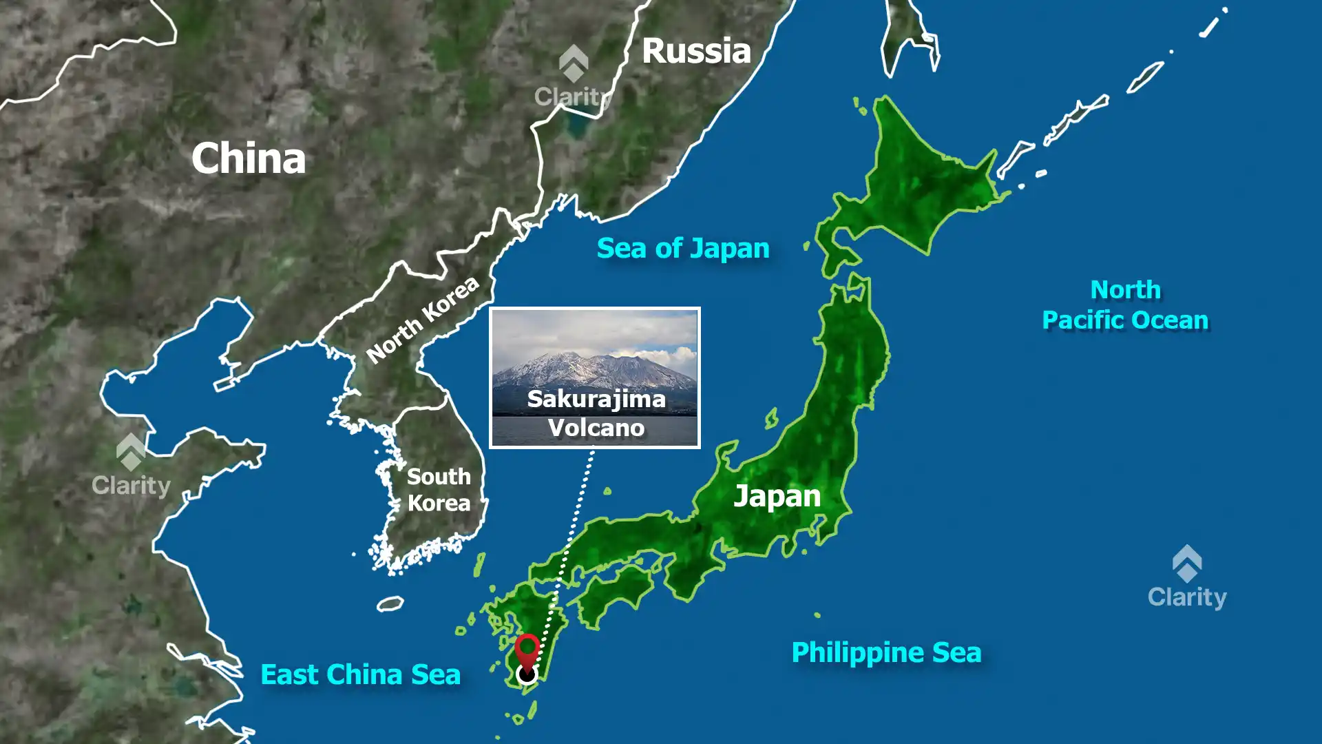 Sakurajima Volcano Eruption