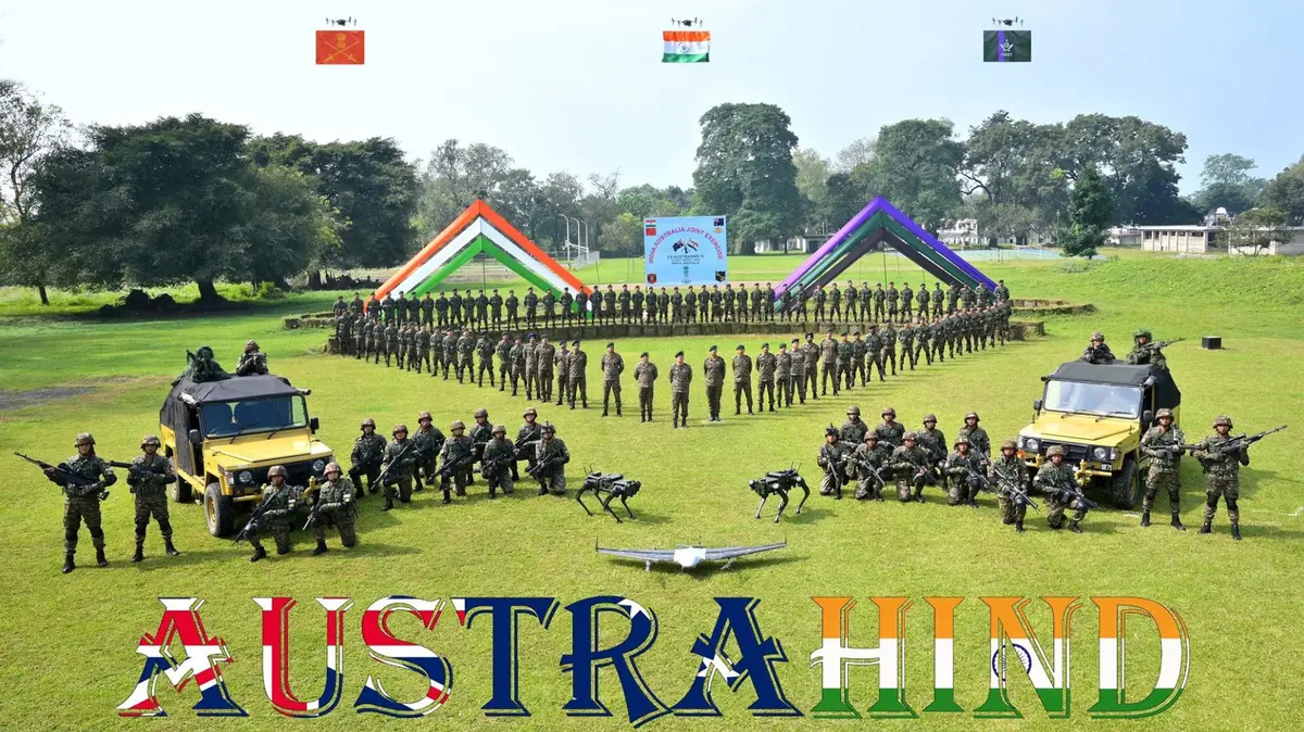 Exercise AUSTRAHIND 2025: Strengthening India–Australia Military Cooperation