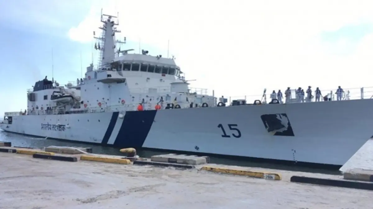 ICGS Shaunak: Six Quad Sea Riders Sail From Chennai for Perth