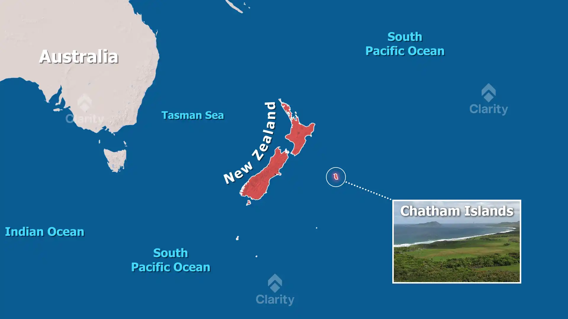 Chatham Islands – Phytoplankton Bloom on the Chatham Rise