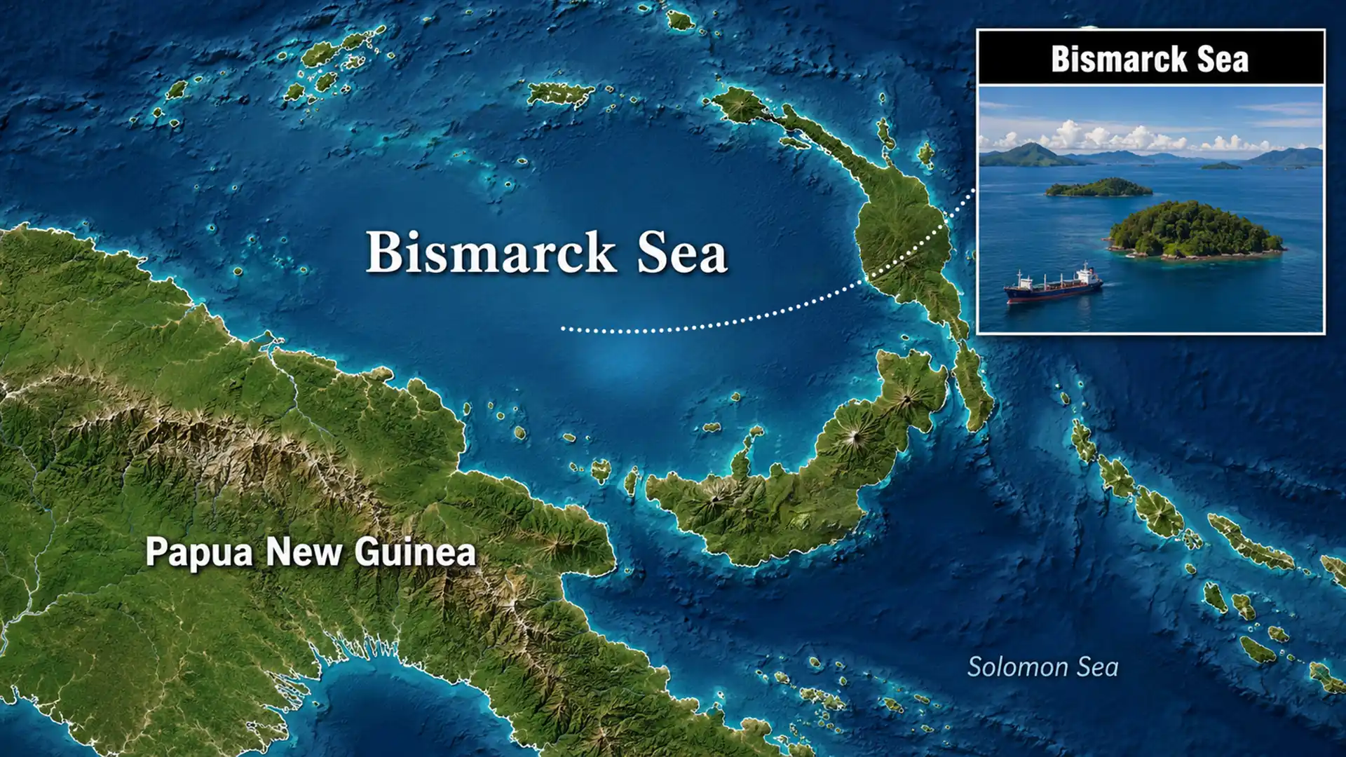 Submarine Volcano Erupts in the Bismarck Sea