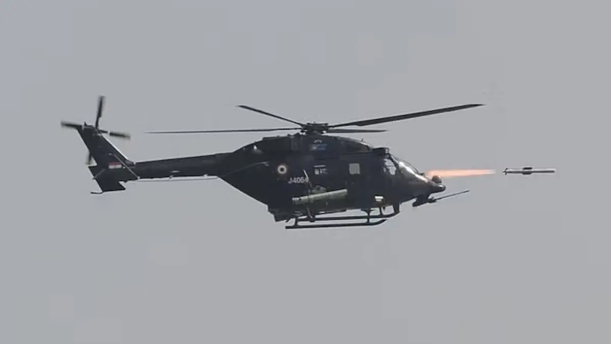 HELINA / Dhruvastra Anti‑Tank Guided Missile