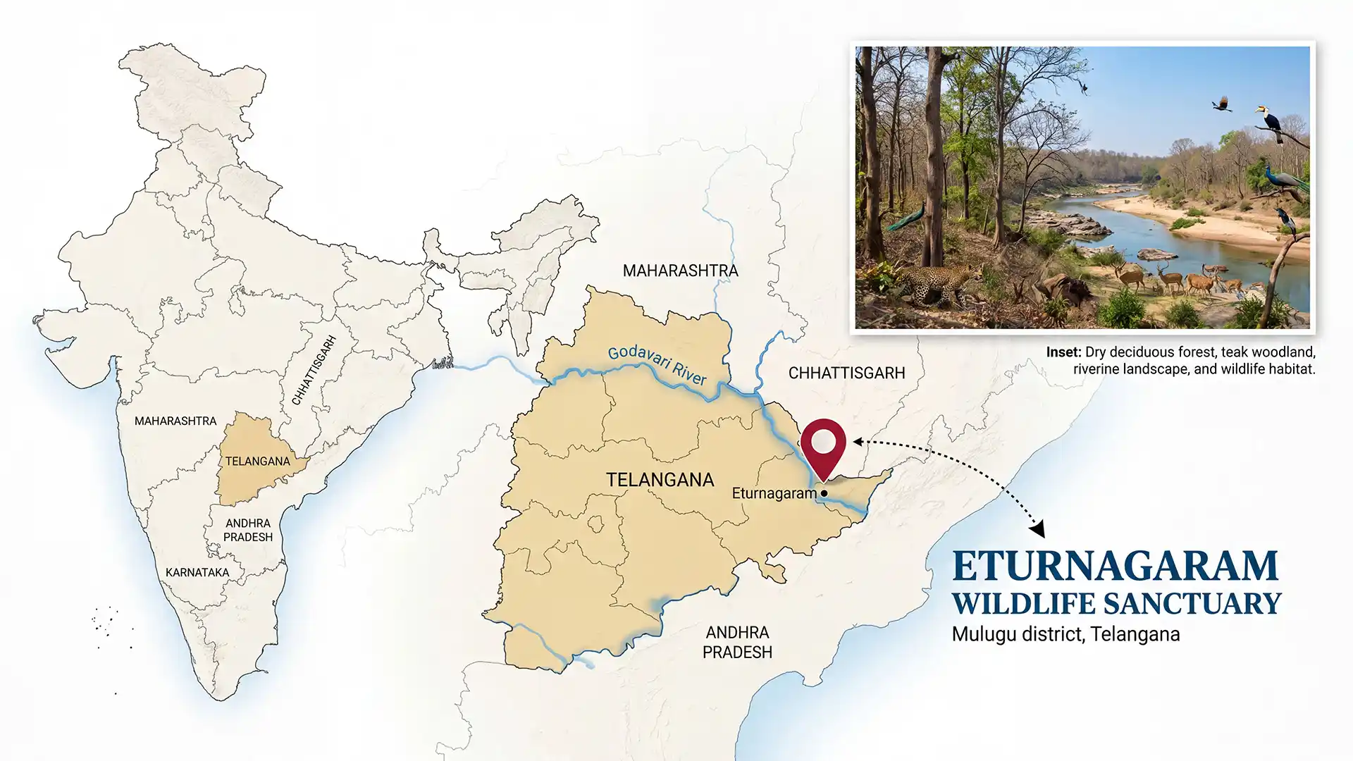 Eturnagaram Wildlife Sanctuary