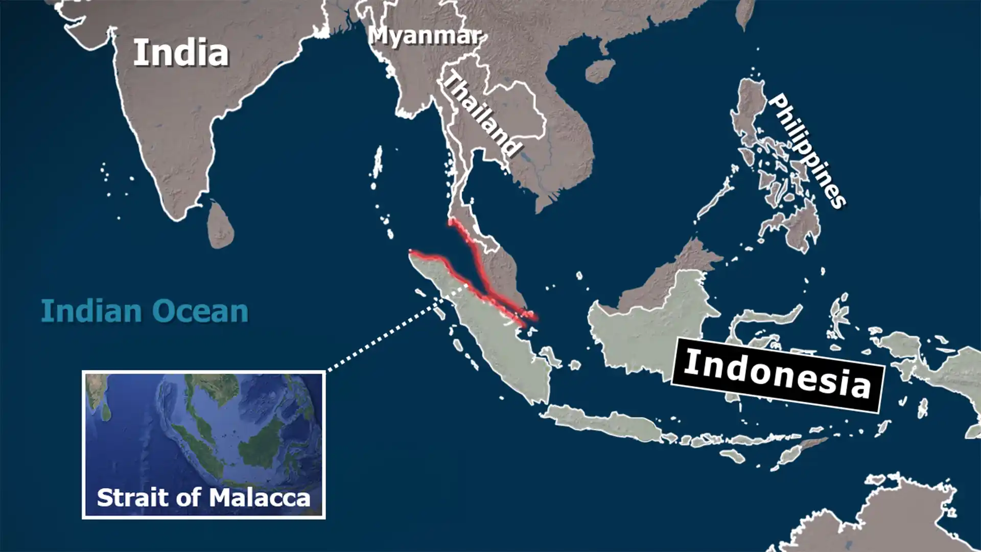 Cyclonic circulation over the Strait of Malacca