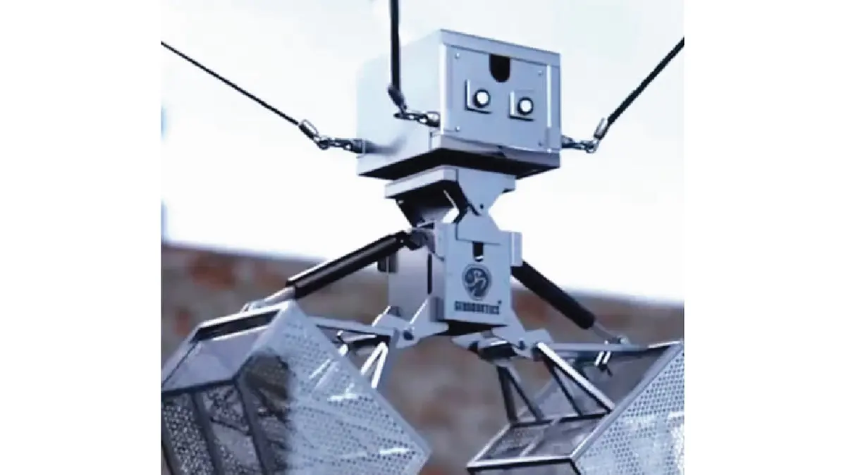 G-SPIDER robot cleans drains under Swachh Bharat Mission 2.0