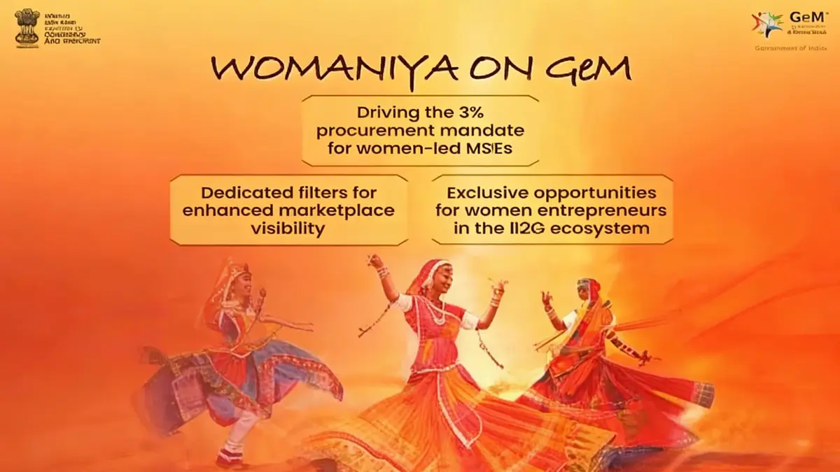 Womaniya Initiative – Empowering Women Entrepreneurs on GeM