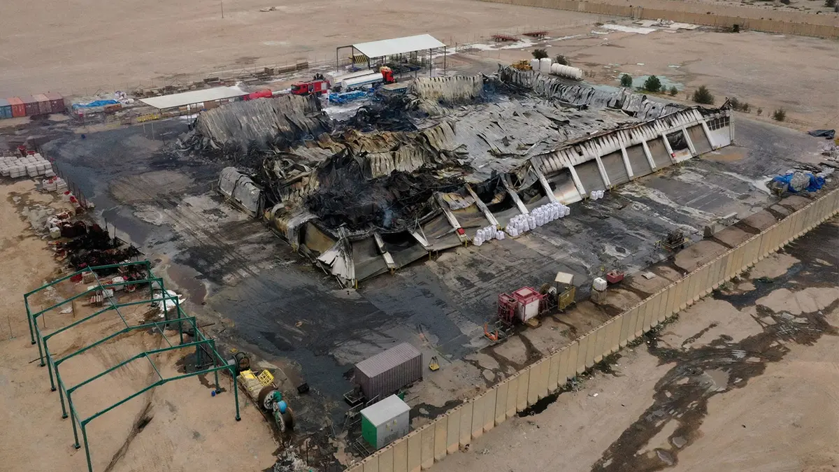 Iran accuses US of attacking a desalination plant on Qeshm Island