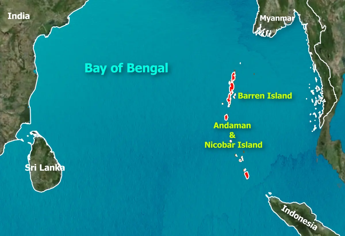 Barren Island Volcano