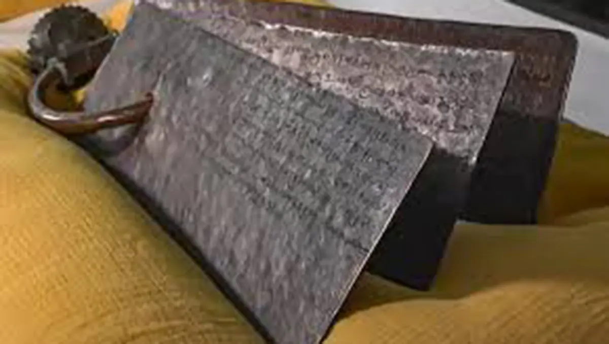 Anaimangalam Copper Plates returned from Netherlands