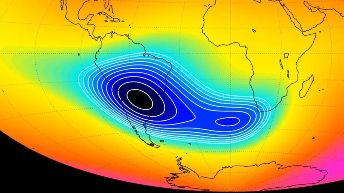 South Atlantic Anomaly – A Weak Spot in Earth’s Magnetic Shield