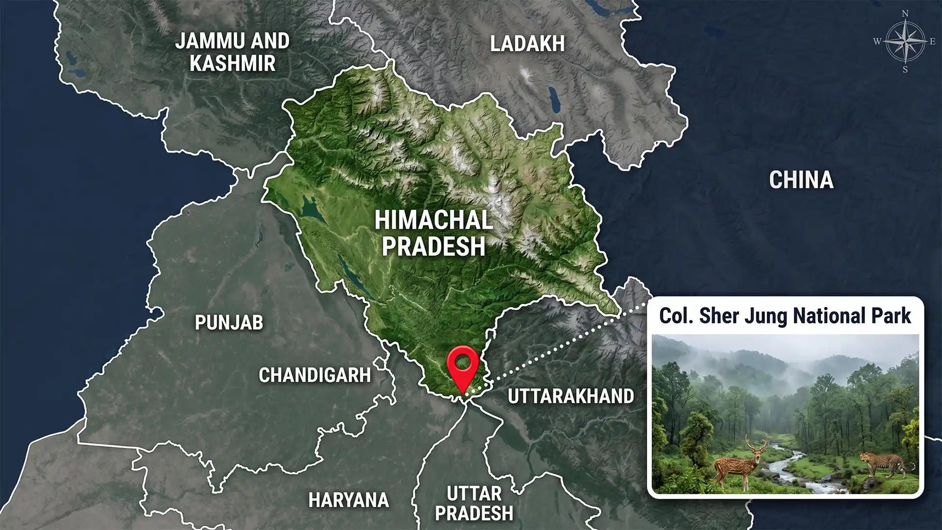 Col. Sher Jung National Park (Simbalbara)