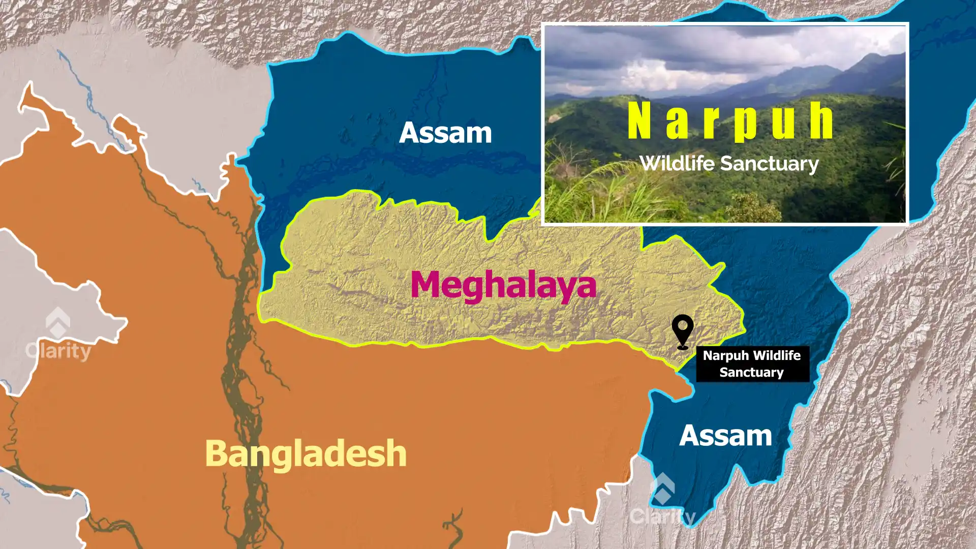 Narpuh Wildlife Sanctuary, Meghalaya