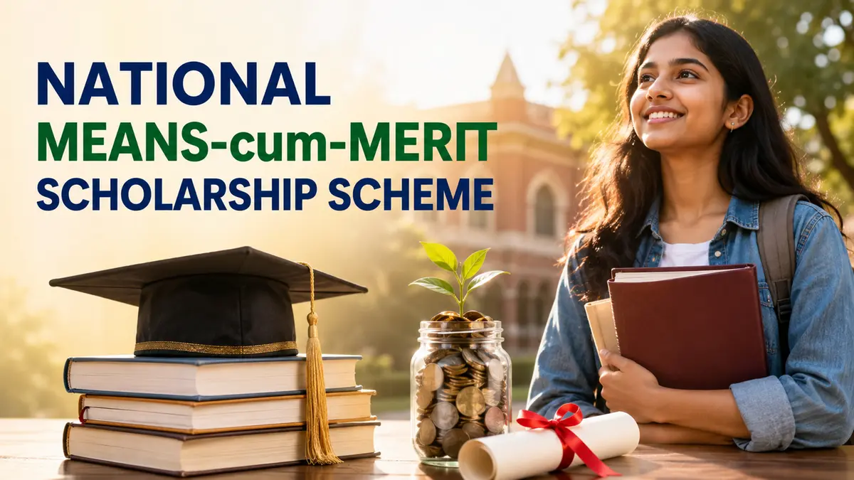 Means-cum-Merit Scholarship: 2026-27 Application Window Opens