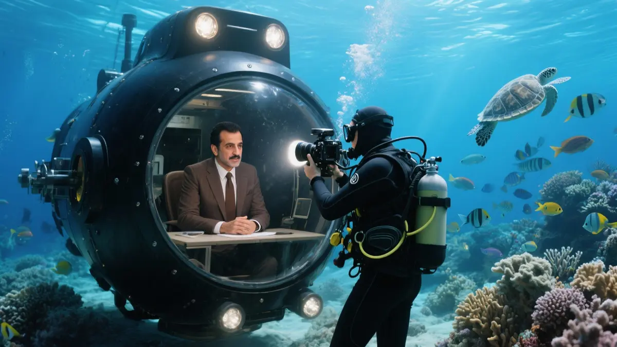 Palau’s Underwater Interview