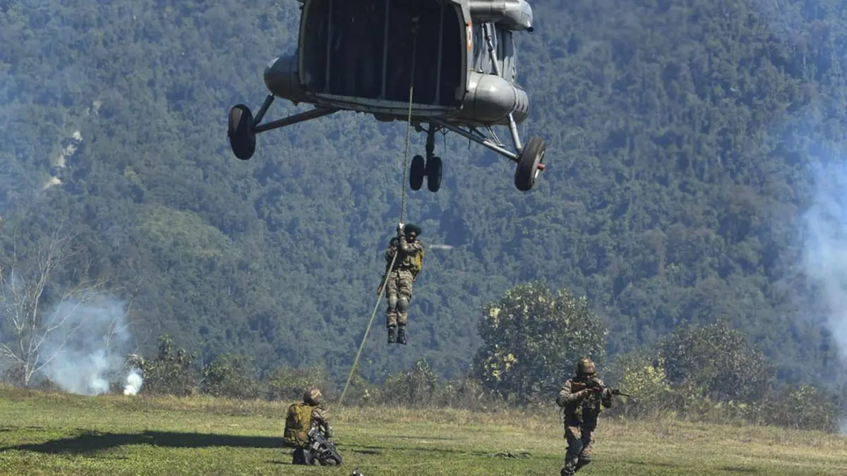 Tri‑service Exercise “Poorvi Prachand Prahar”