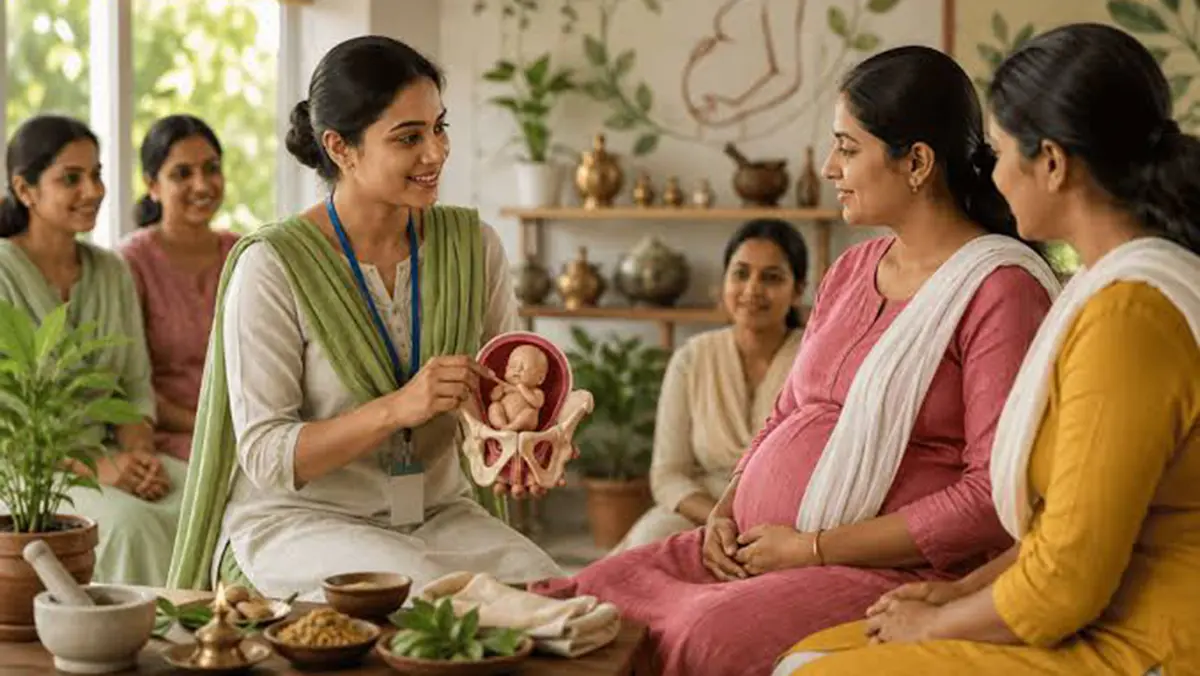 Garbhini Mitra Course: All India Institute of Ayurveda & Ayush