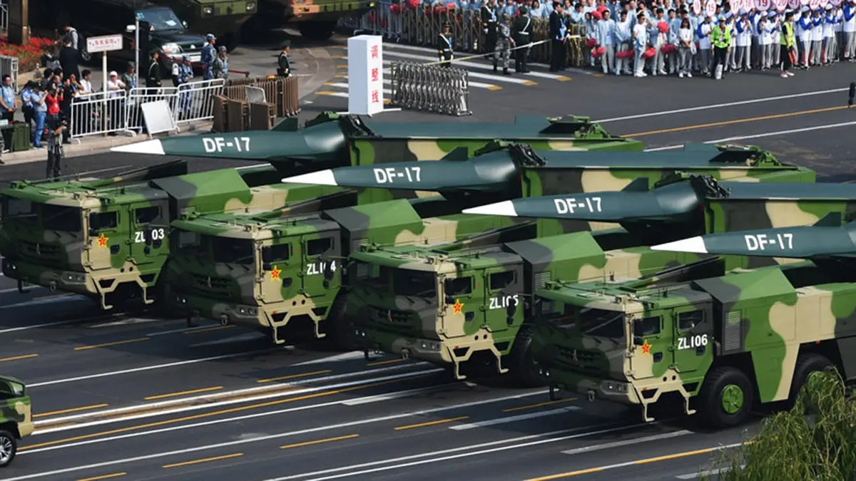 Dongfeng‑17 (DF‑17) Hypersonic Missile