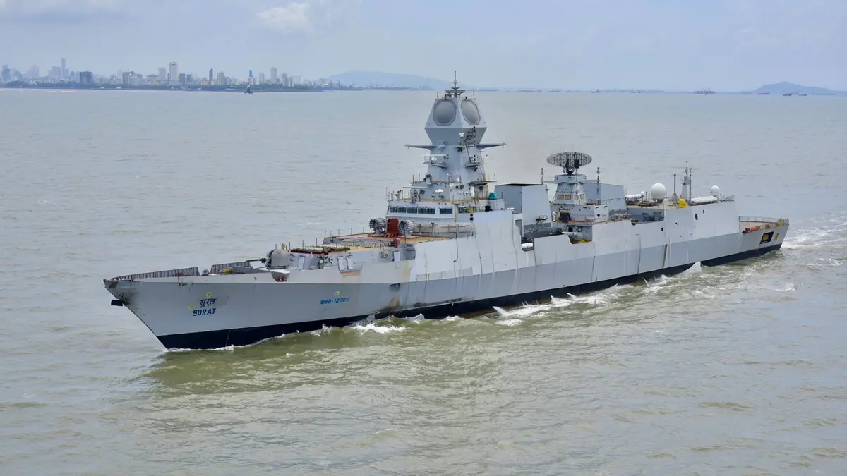 INS Surat and India–Japan Passage Exercise