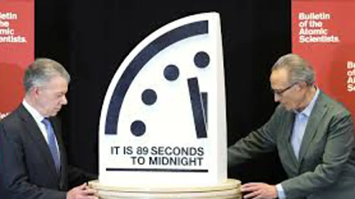 Doomsday Clock – 85 Seconds to Midnight