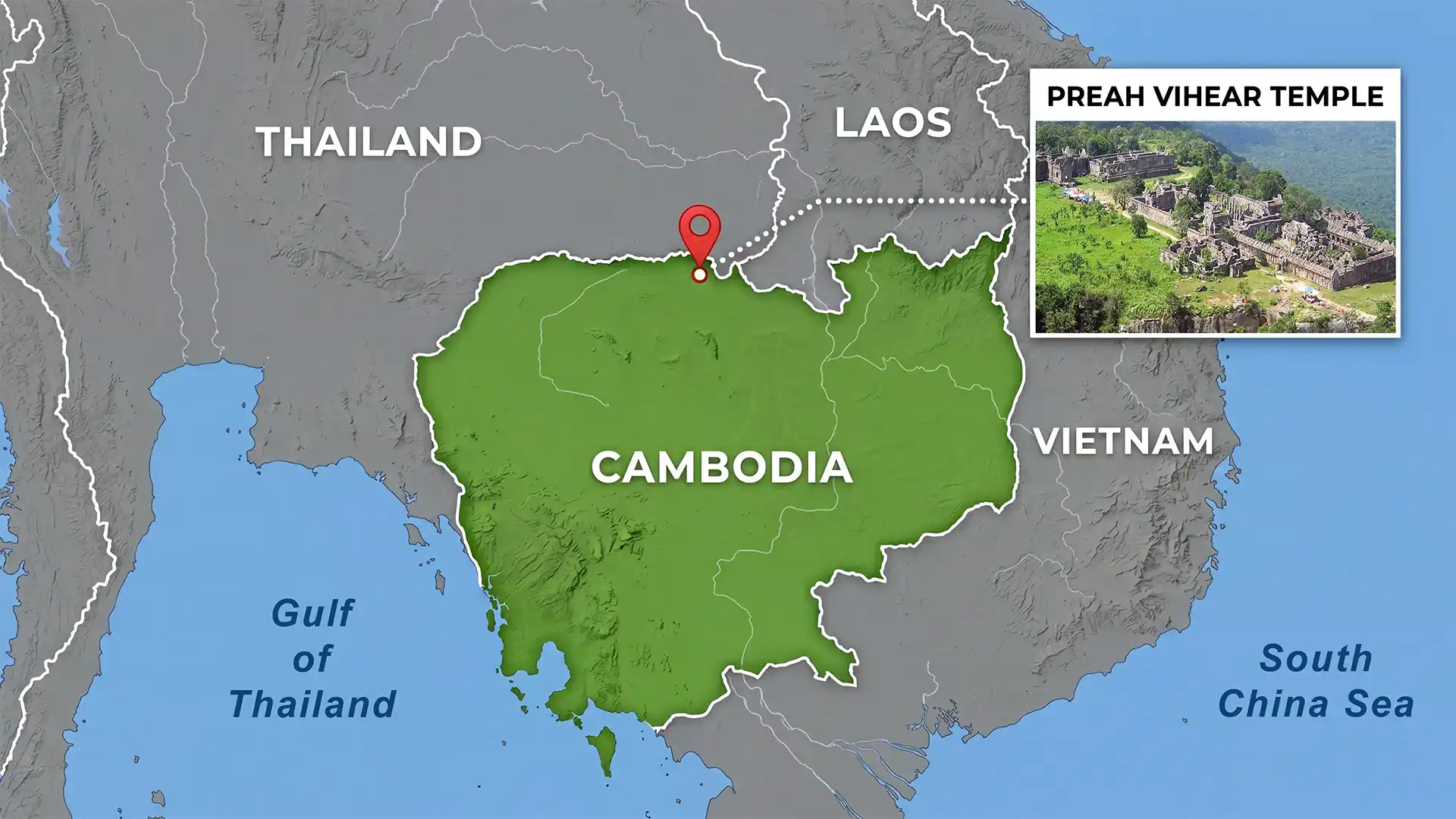 Preah Vihear Temple – Heritage Site Damaged by Border Clashes