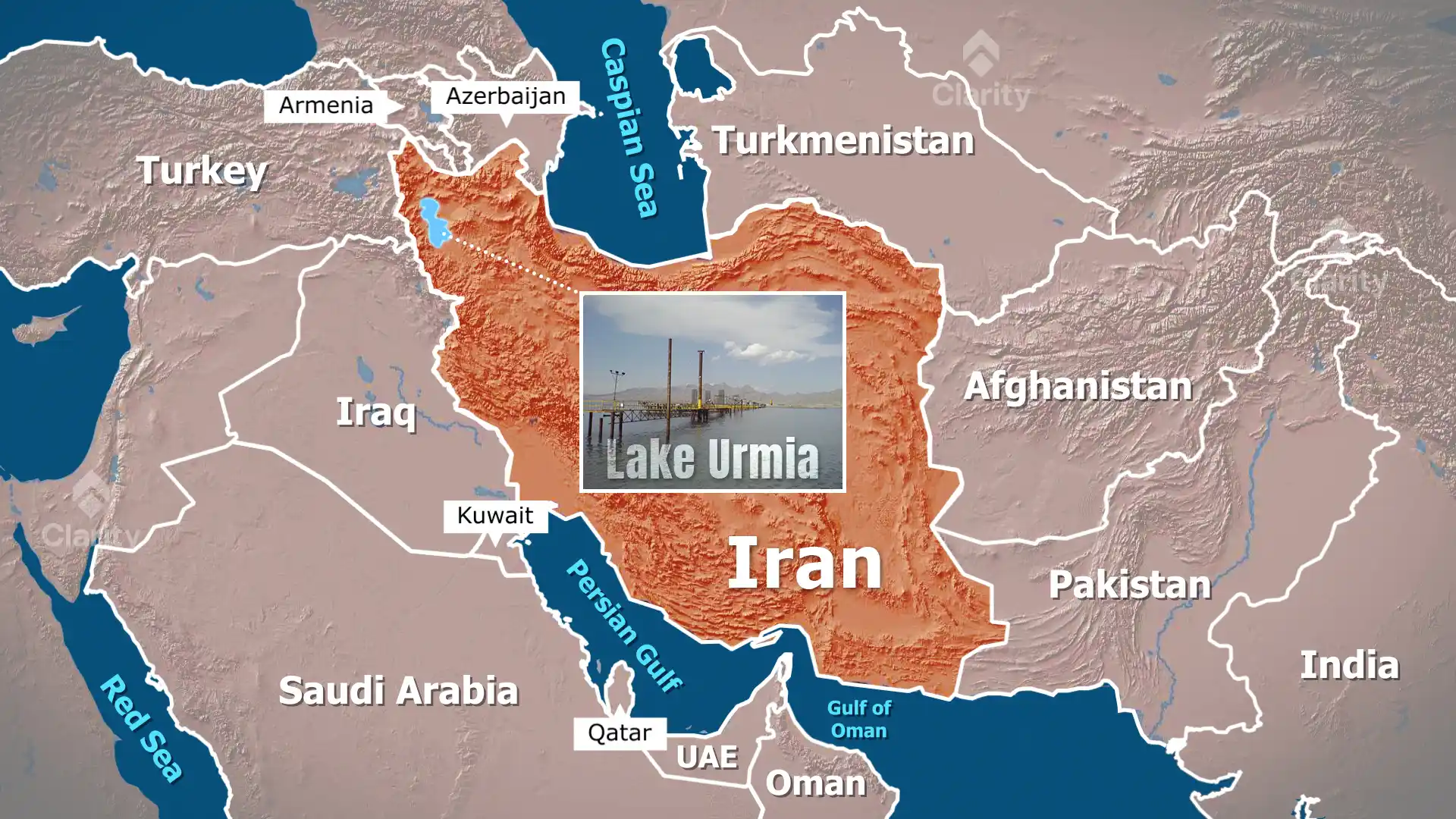 Lake Urmia Dries Up Amid Iran’s Worst Drought in Decades