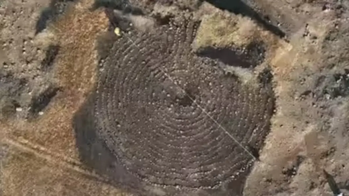 India’s Largest Circular Stone Labyrinth