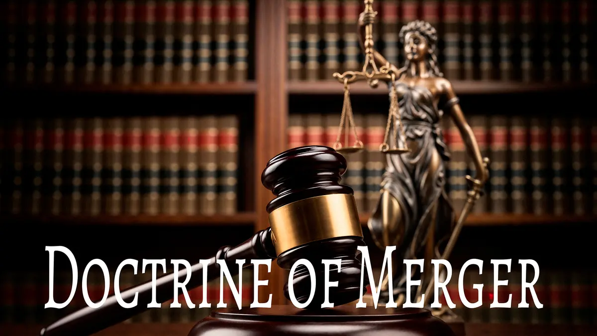 Doctrine of Merger