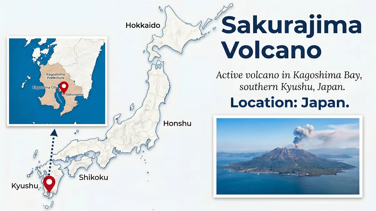 Sakurajima Volcano
