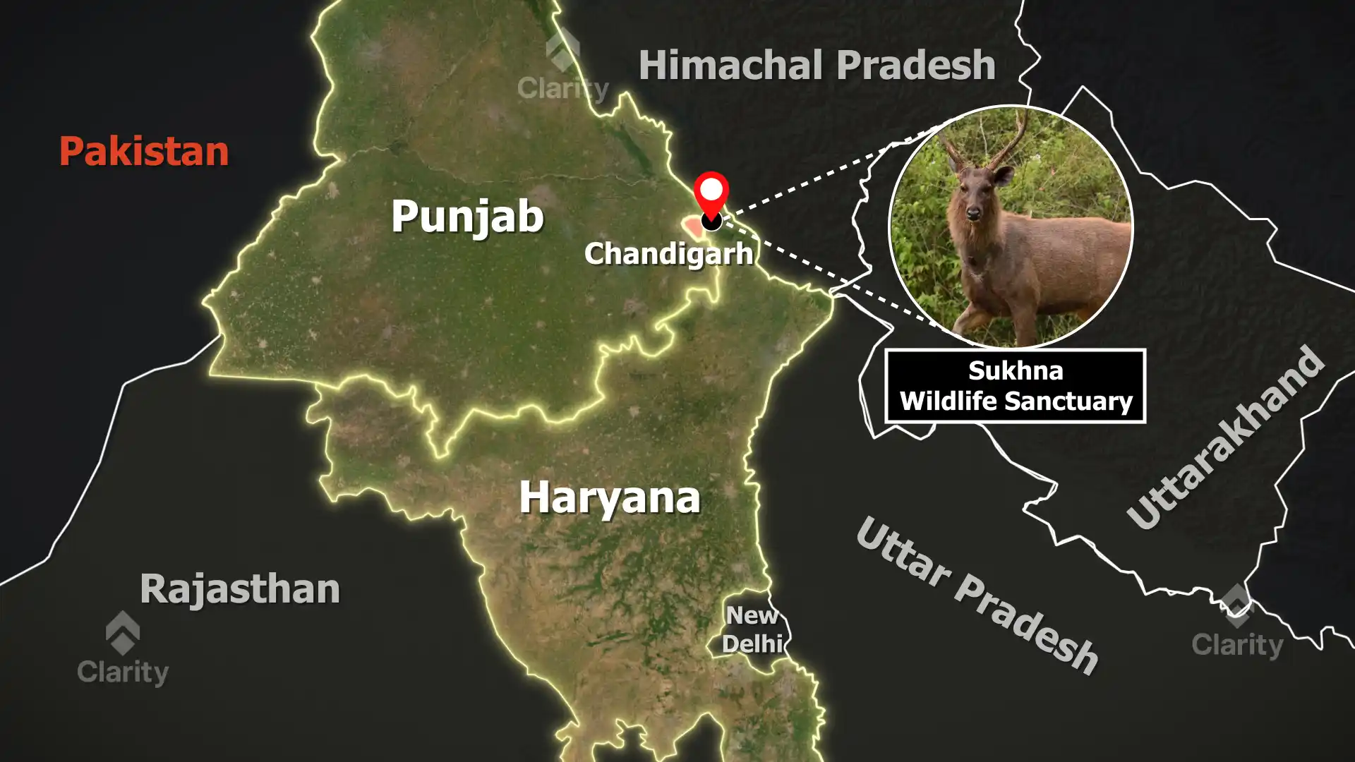 Sukhna Wildlife Sanctuary – comprehensive wildlife survey begins