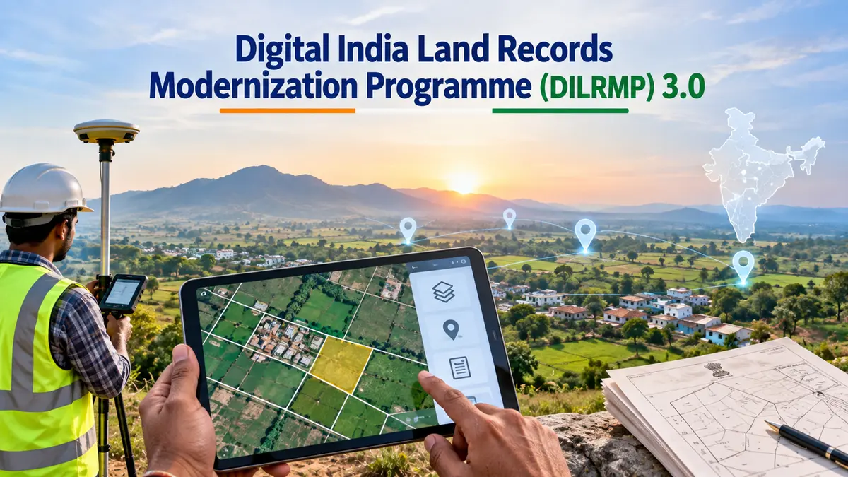 DILRMP 3.0: Rs 565.50 Crore to Link Maps, Records and Registration