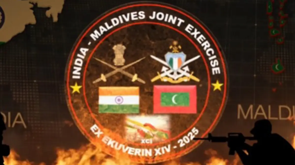 Exercise Ekuverin – India–Maldives joint military drill
