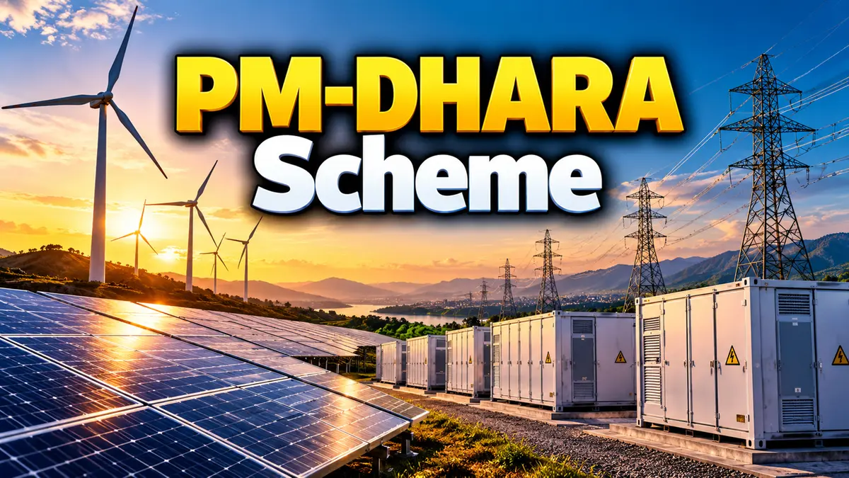 PM-DHARA: Transmission for 135 GW of Renewables, 50 GWh Storage