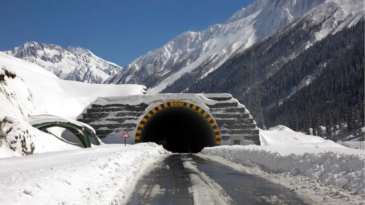 Zojila Tunnel Breakthrough on the Srinagar–Leh Highway