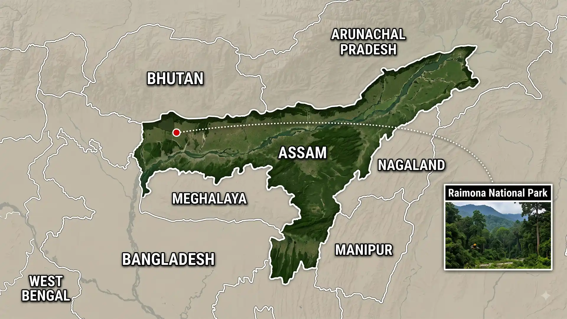 Raimona National Park – Alleged Forest Firing in Assam